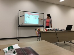【名護本校】韓国語の授業