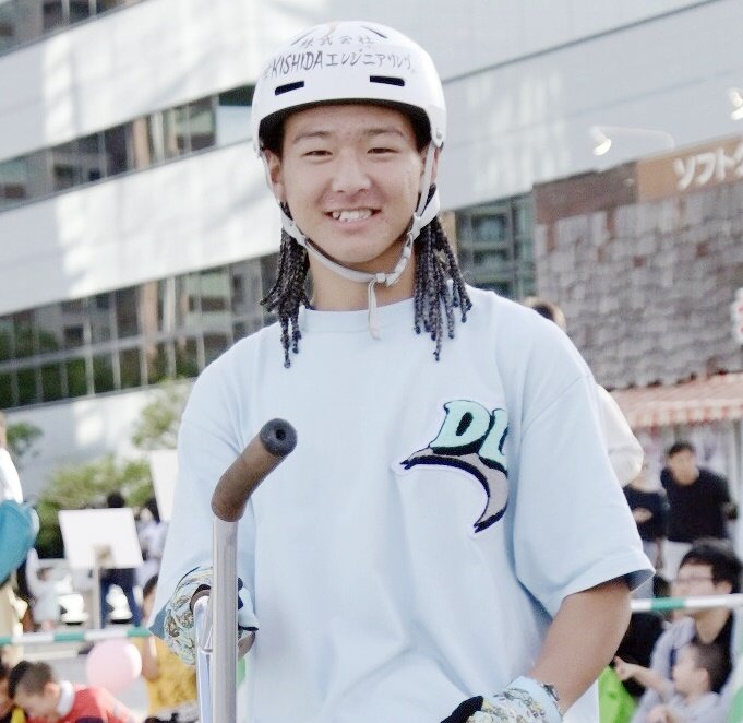 BMX大会で優勝！