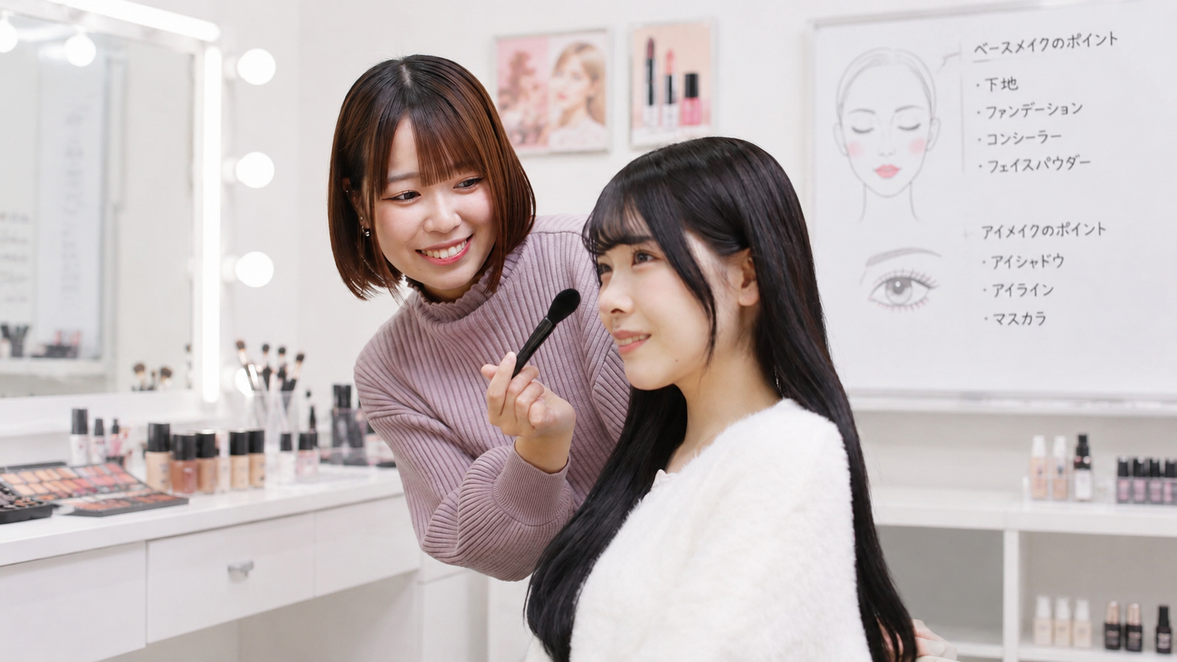女性の「美」を追求し、輝きを与える