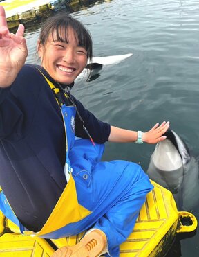 【ドルフィントレーナー】大賀 優里花先生