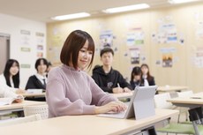 自分のペースで学習を進める生徒