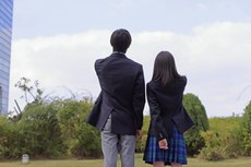 これからの進路を考える生徒たち