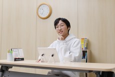 自分のペースで学習を進める生徒