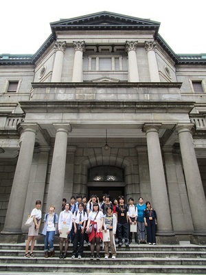 【秋葉原】校外学習＜日本銀行本店＞！！