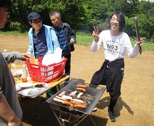 【秋葉原・新】今日は新入生歓迎BBQ（＊＊）／