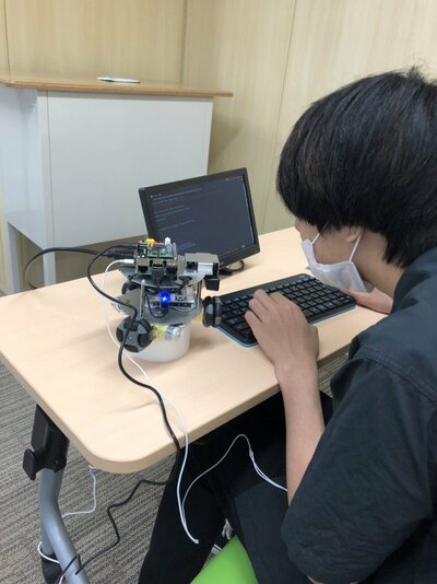 プログラミングで、ロボットが喋る！？👀✨