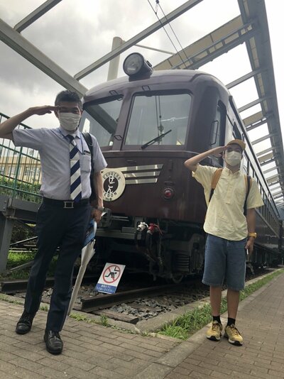 本物の鉄道が！✨こんなに近くで！？😁