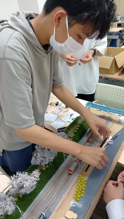 【秋葉原】～鉄道模型コンテスト～作品制作過程🚉