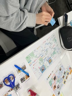 【福岡天神】韓国語でソウル周辺の旅行マップを制作をしました♪