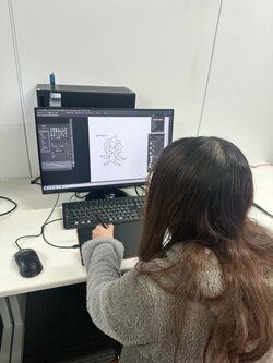 【福岡天神】デジタルPhotoshop授業の様子