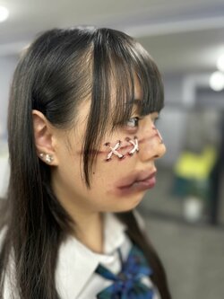 【福岡第二】ハロウィンメイク授業1024.jpg