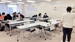 【福岡】試験前の勉強中👍✨