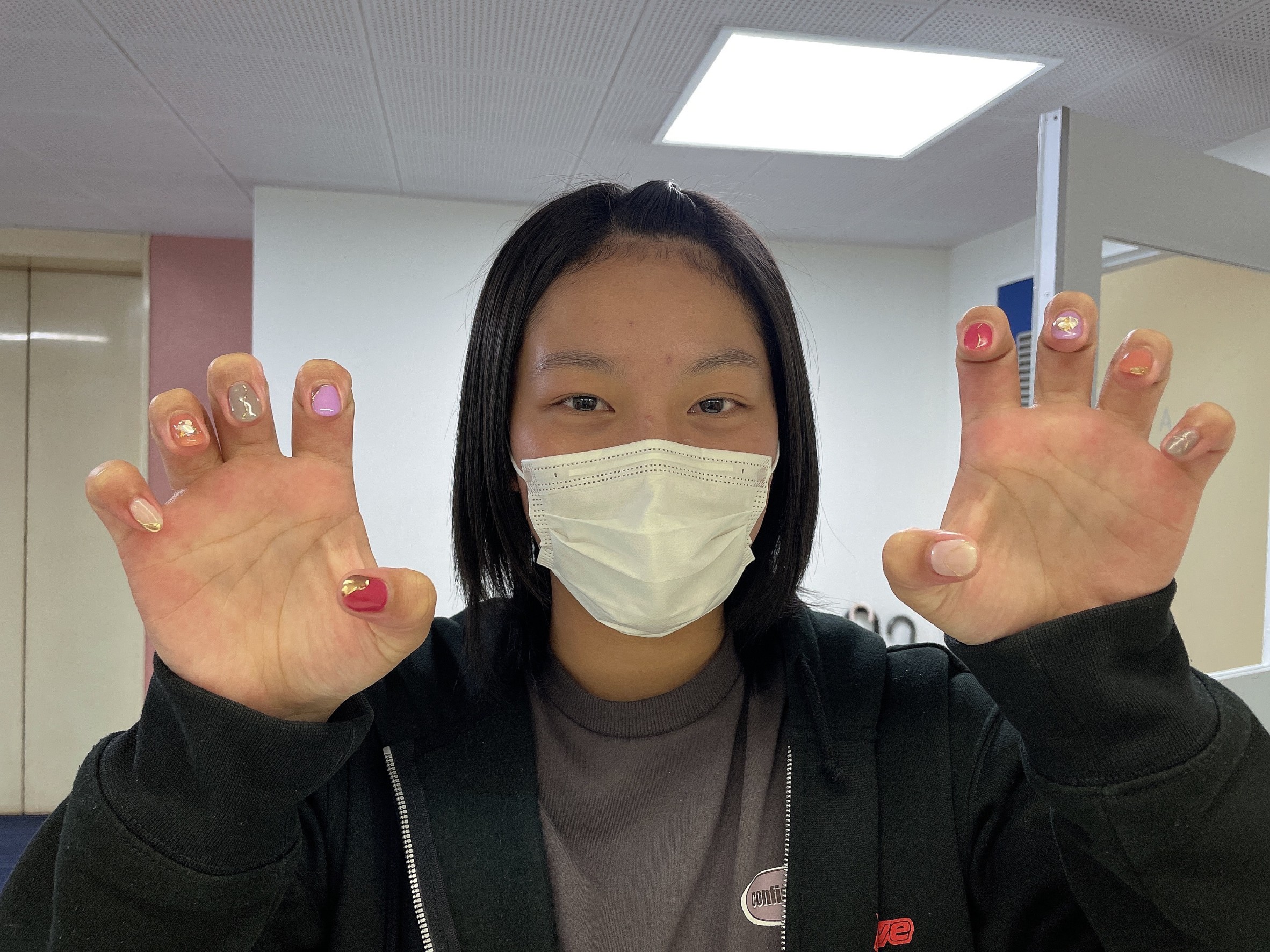 福岡 かわいいネイル 福岡校 通信制高校のヒューマンキャンパス高校