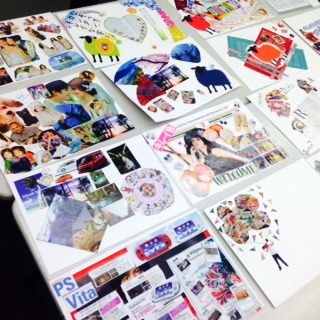 美術科授業 コラージュ作品ー 鹿児島校 通信制高校のヒューマンキャンパス高校