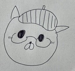 【鹿児島】先生がひゅーにゃんのイラストを描いてみた！ ～答え合わせ編～