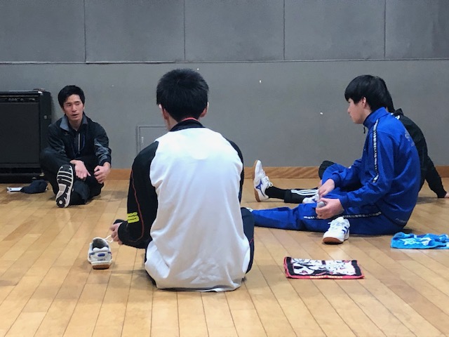 【鹿児島】体育スクーリング授業で・・いてて・・