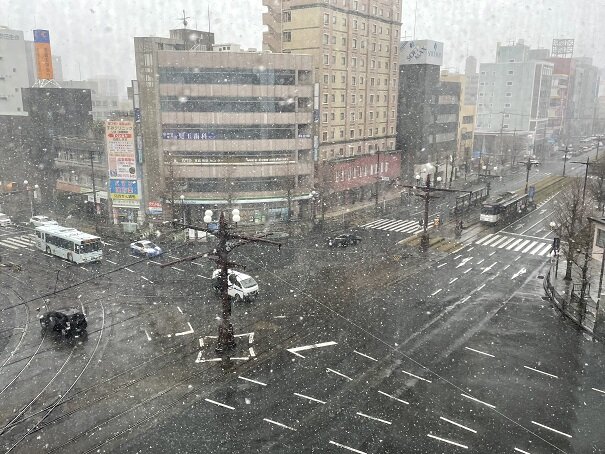 【鹿児島】今日の学習センターから見た外の様子は・・・