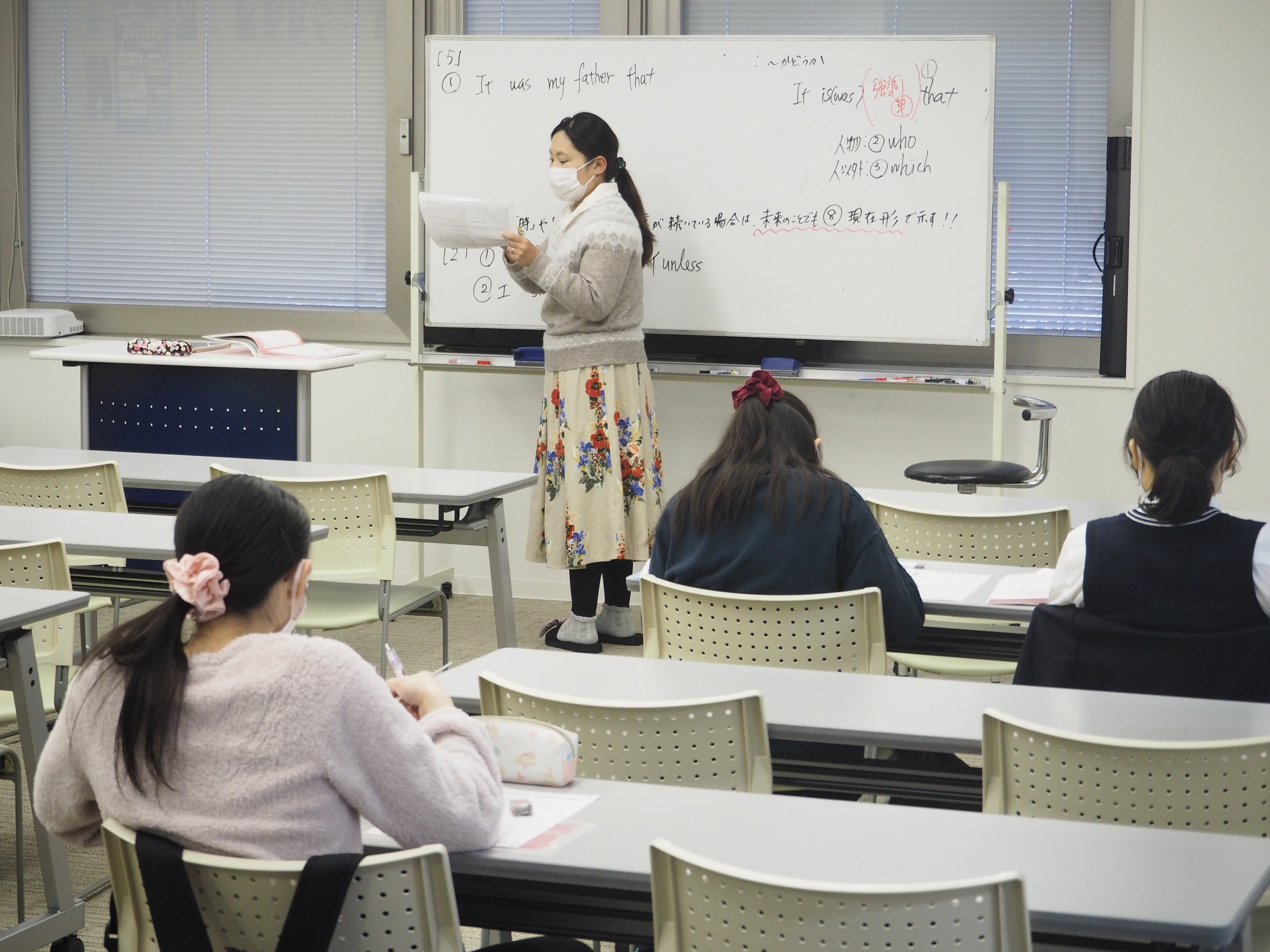 【柏】本日は山本先生の英語の授業でした！