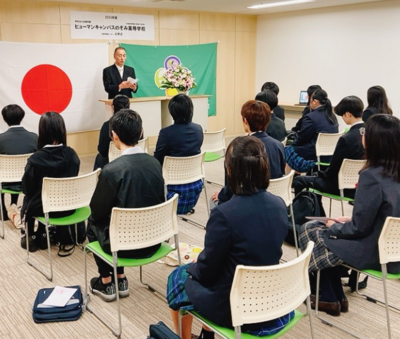 【川崎】入学式を挙行いたしました。