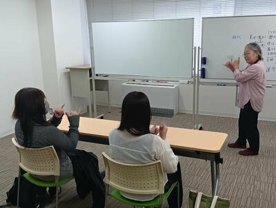 【川崎】手話専攻の授業の様子（授業見学も受付中！）