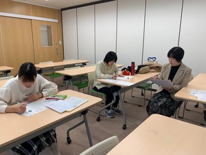 【高知】2019年最後の進学コース授業でした。