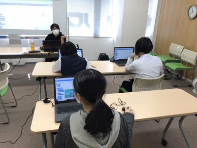 秋の体験入学　～PCプログラミング～