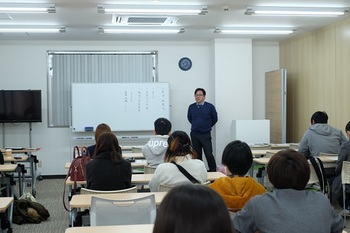 【熊本】１年生の始業式を行いました。