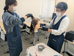 【熊本】ヘアカラーリング体験（メイクコース）