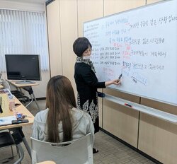【熊本】本日の韓国語の授業