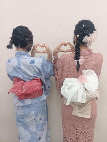 【熊本】ヘアメイク専攻　ｰ 浴衣の着付け -