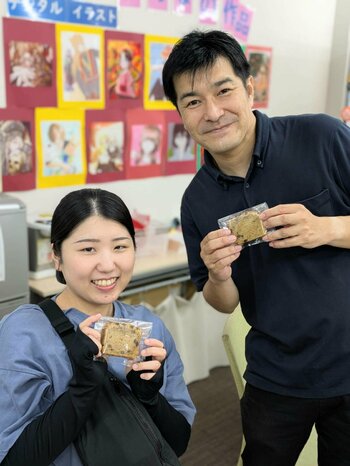 【熊本】卒業生からの嬉しい差し入れ