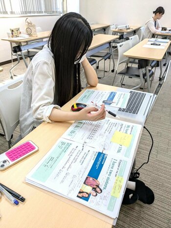 【熊本】本日の英会話の授業の様子です