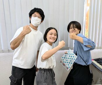 【熊本】オープンスクールで仲良くなりました！（中学３年生）