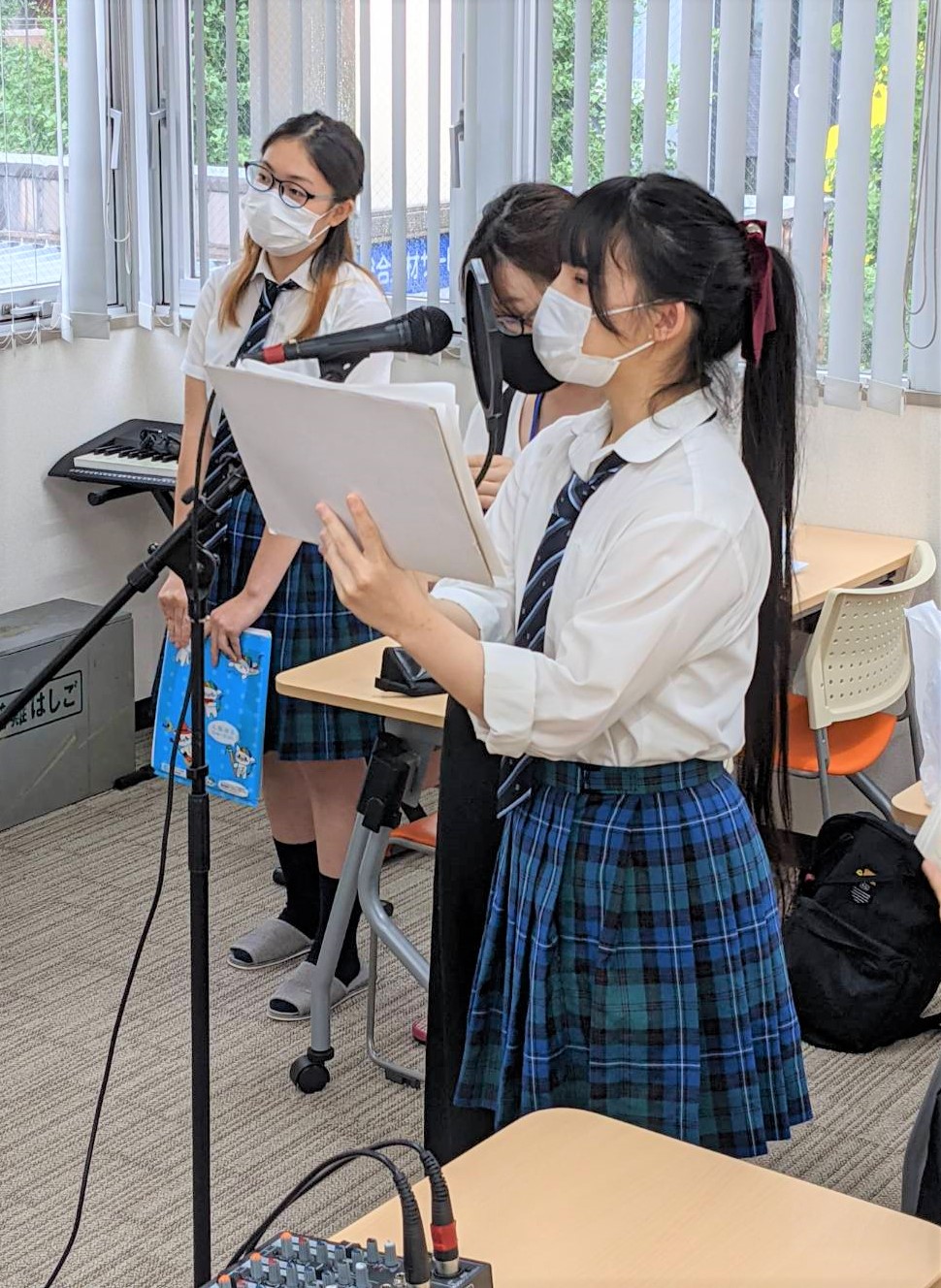 熊本 声優コース アテレコの様子 通信制高校のヒューマンキャンパス高校 ヒューマンキャンパスのぞみ高校 設置認可申請中