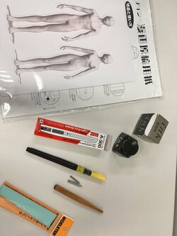 【京都】マンガ・イラスト専攻で使っている道具の一部をチェック♪