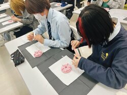 【京都】新学期！ネイルの授業の様子