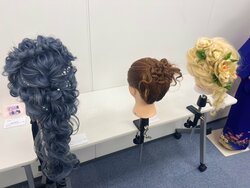 【京都】1年間の集大成☆作品展を開催しました！～ヘアメイクカレッジ～