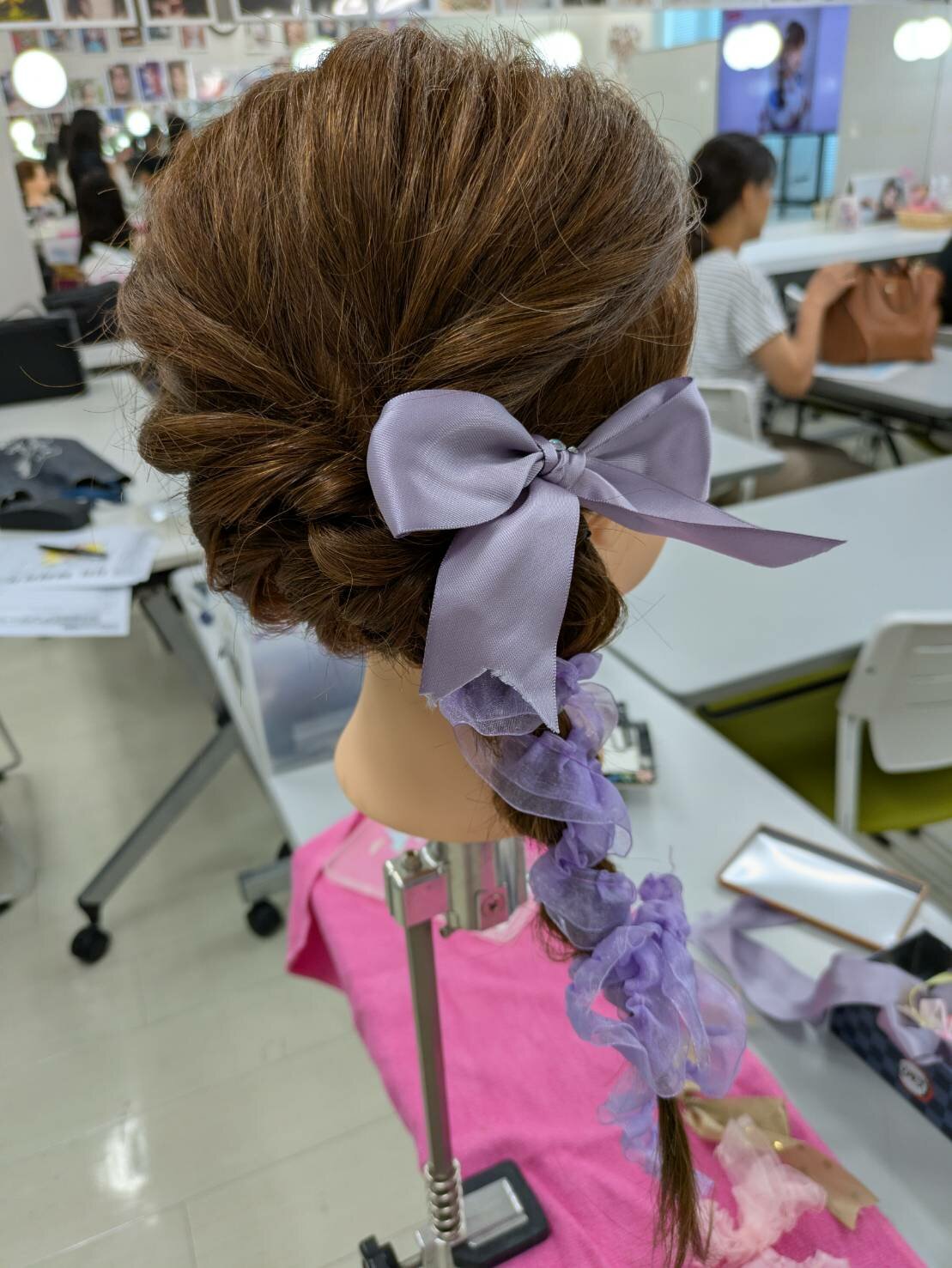 【京都四条通】ヘアアレンジ体験授業🎀