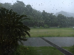 【名護本校】台風接近中...