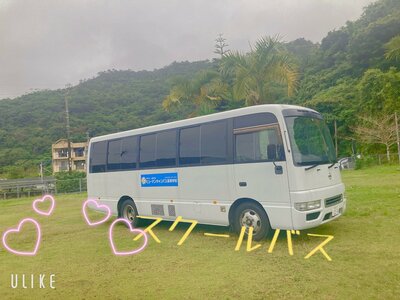 【名護本校】新しいスクールバスが到着   