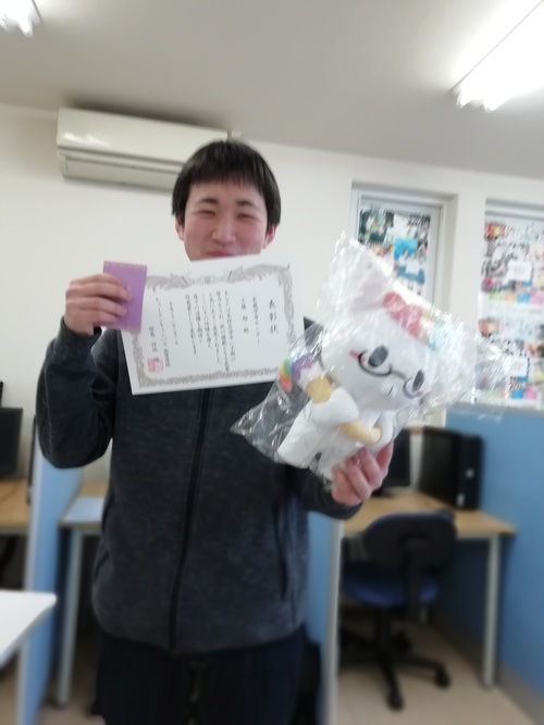 【室蘭】卒業、大学、受賞　ぜ～んぶおめでとう！！