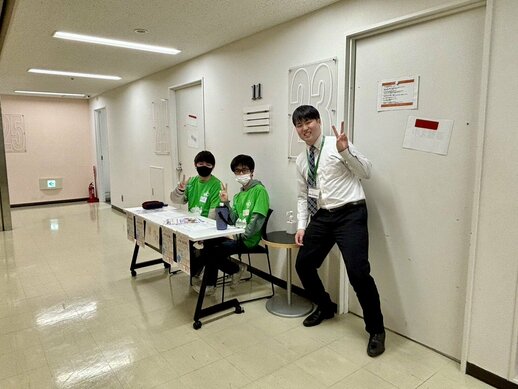 【名古屋駅前】ジョブフェスタのお手伝い学生の皆さん♪全体会の様子も♪