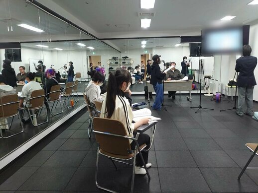 【名古屋駅前】声優・タレント専攻のアフレコ授業🎤😊