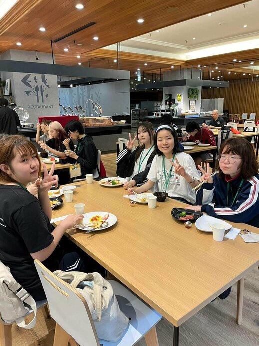 【名古屋駅前】茂原本校スクーリング🌟2日目🌟手巻き寿司と体育😊