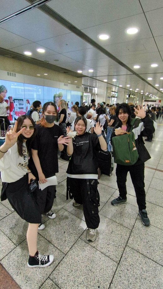 【名古屋駅前】茂原本校スクーリングに出発(^_-)-☆