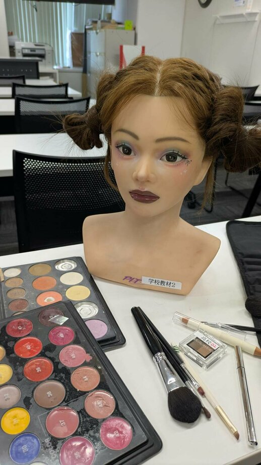 【名古屋駅前】もうすぐ夏休み🍉ヘアメイク授業の補講日💇✨