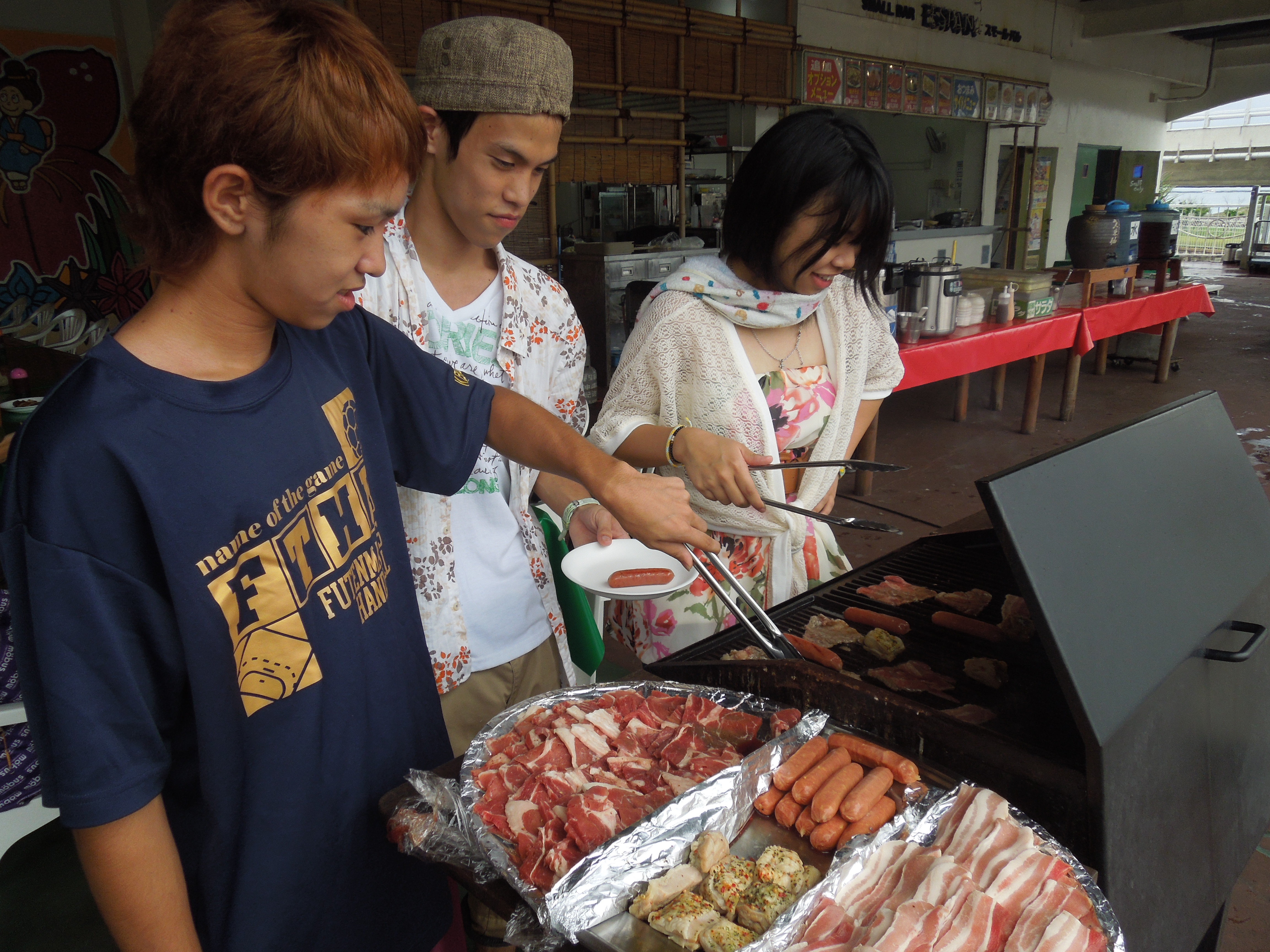 高校夏のＢＢＱ