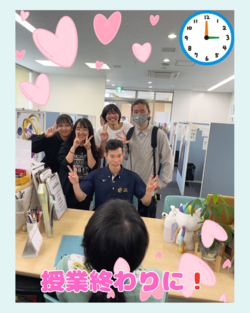 【沖縄・那覇】授業終わりの生徒たちに元気をもらいました～～！！