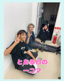 【沖縄・那覇】休憩中の生徒発見！！