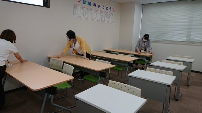 【新潟】生徒がいない日の我々(´・ω・｀)